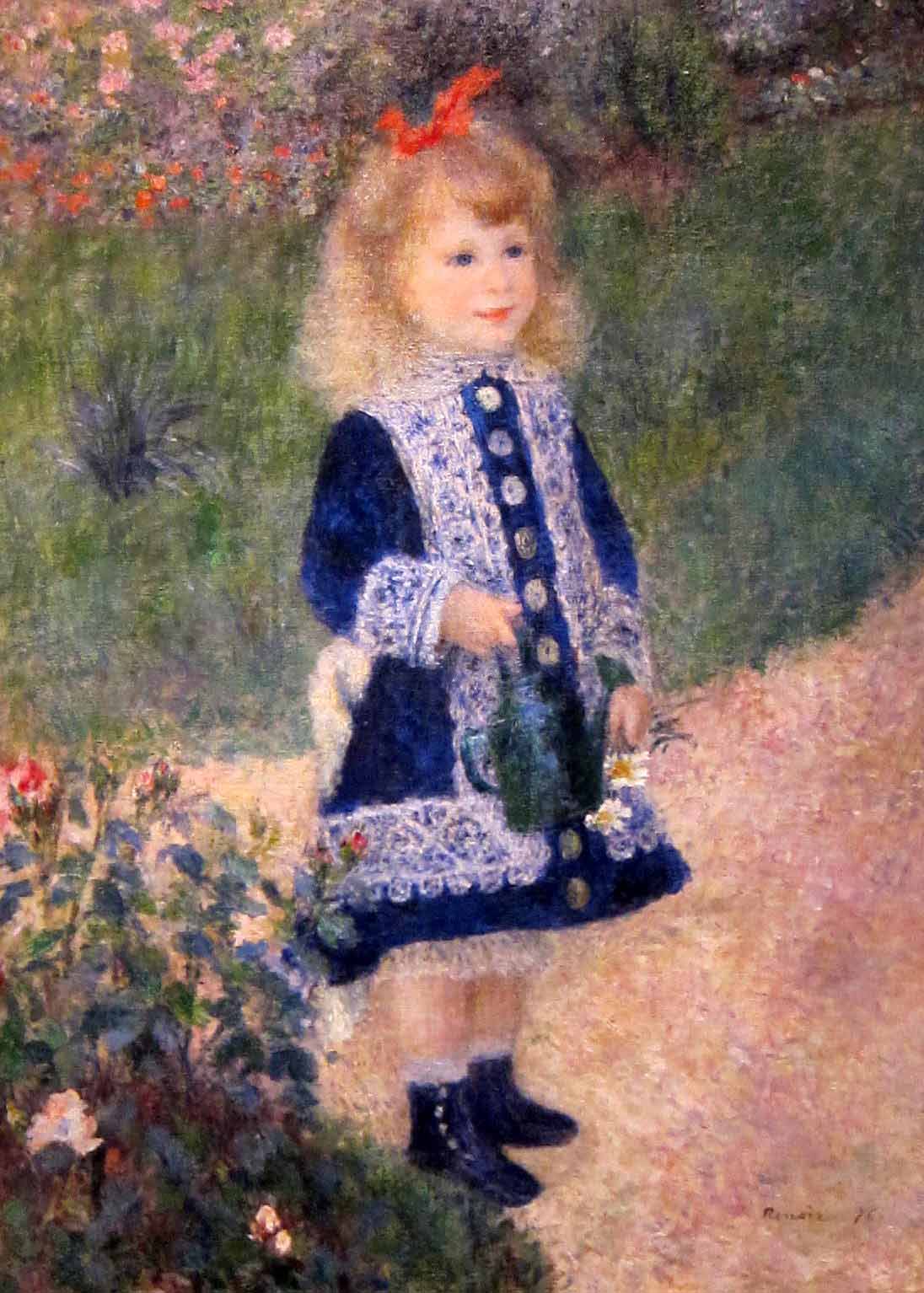 A Girl with a Watering Can